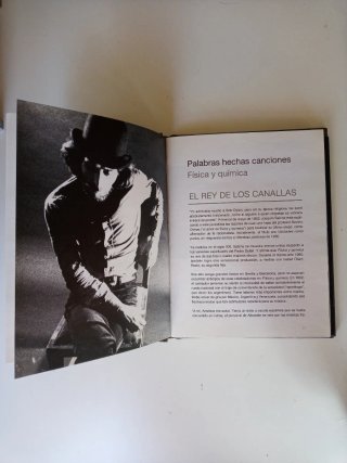 Libro CD Joaquín Sabina Física y Química