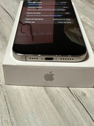 iPhone 16 Pro Max 256GB Titanio Natural