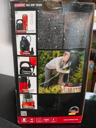 BOMBA AGUA EINHELL GC-DP 7835