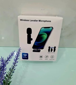 Microfones sem Fio Lavallier Rosa