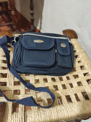 Bolso bandolera azul