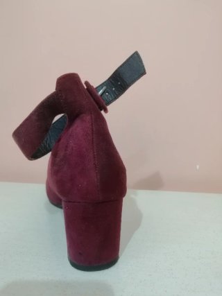 Scarpe donna energy, con tocco in Velluto Viola.