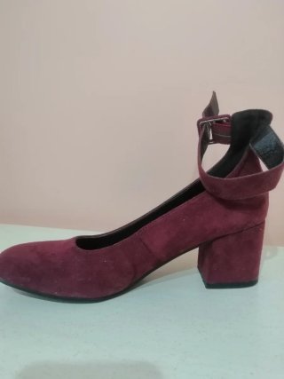 Scarpe donna energy, con tocco in Velluto Viola.