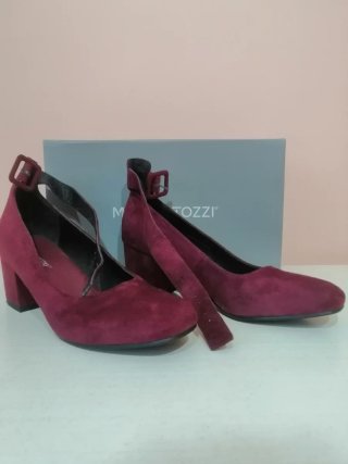 Scarpe donna energy, con tocco in Velluto Viola.