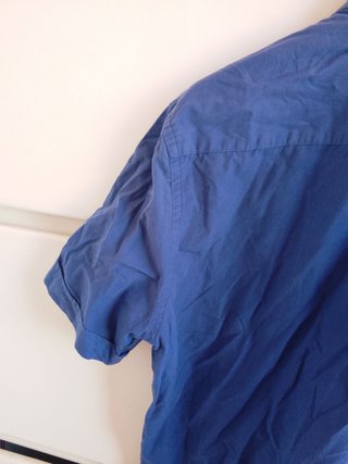 Camicia Tommy Hilfiger Uomo Slim Fit Cotone Blu