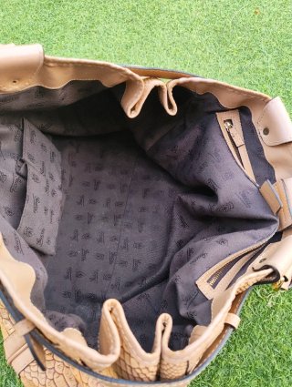 Bolso Gucci Running Tote Grande en Piel de Pitón A