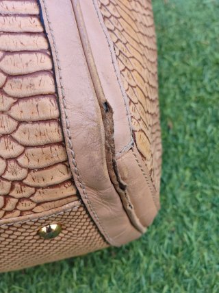 Bolso Gucci Running Tote Grande en Piel de Pitón A