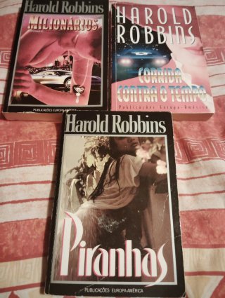 Livros do Escritor Harold Robbins Vintage