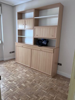 Mueble cama abatible madera