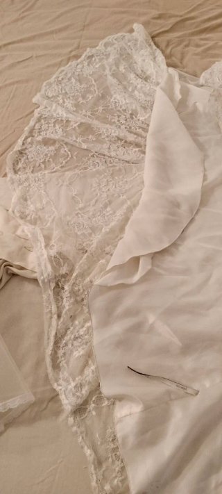 Vestido de Novia Crema