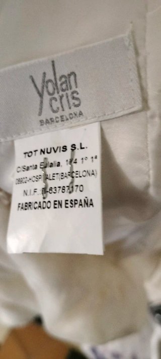Vestido de Novia Crema