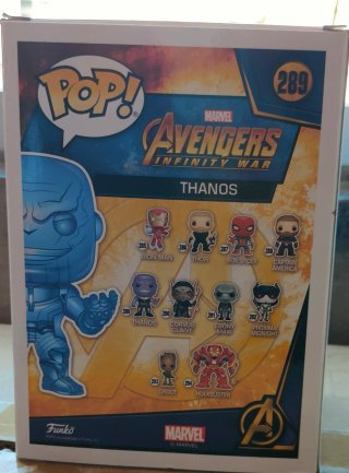 Marvel Funko Pop! Thanos 289 Avengers Infinity War