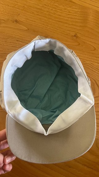 Gorra estilo boina beige