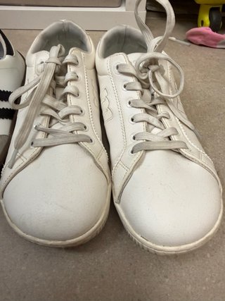 Zapatos Adidas Barefoot Gris y Blanco