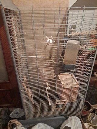 Jaula para pájaros grande
