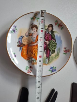 Set di 2 Piatti Decorativi