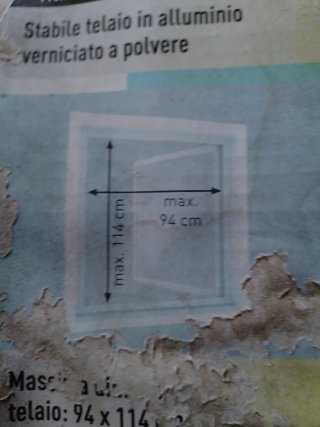 Mosquitera de aluminio