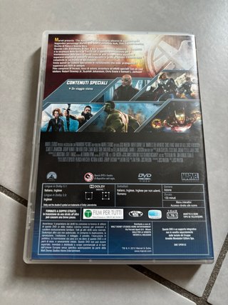 DVD Marvel Gli Avengers