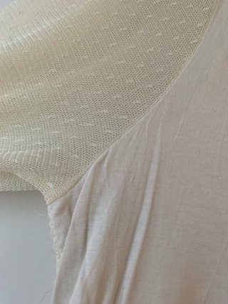 Blusa Cortefiel. Encaje Talla L