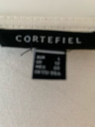 Blusa Cortefiel. Encaje Talla L