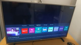 Televisor smart TV Philips Negro con mando