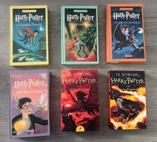Libros harry potter. Formato original