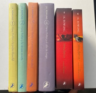 Libros harry potter. Formato original