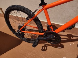 Bicicleta Montaña Naranja precio negociable