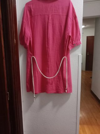 Vestido corto verano algodón M