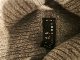 Jersey cuello alto Fred Perry gris