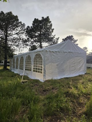 Carpa 12x6 XXL con amarres de seguridad