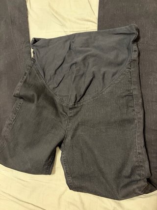Pantalón Maternidad Negro Talla S H&M MAMA