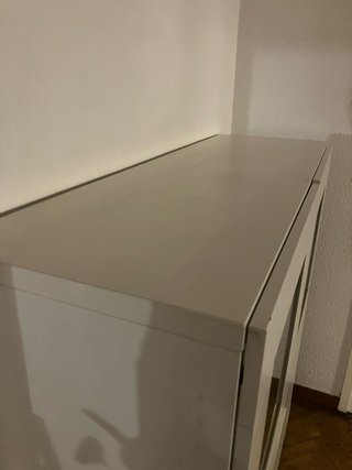 Vitrina IKEA Blanca Cristal