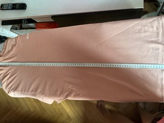 Vestido camisero Roxy rosa pastel. Estilo oversize