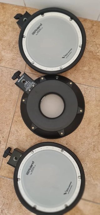 3x Roland PDX-8 V-Drums Pads