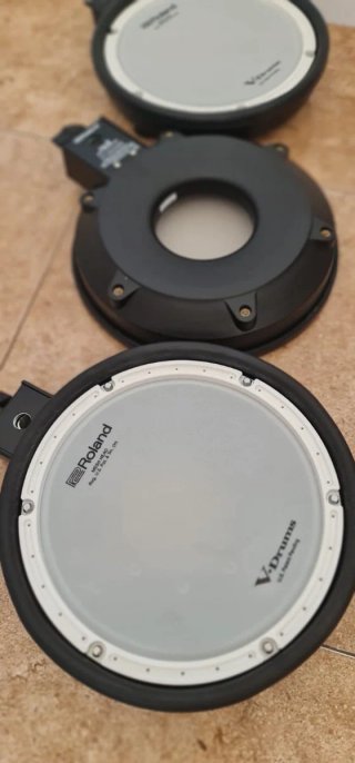 3x Roland PDX-8 V-Drums Pads