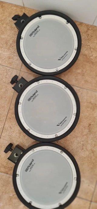 3x Roland PDX-8 V-Drums Pads