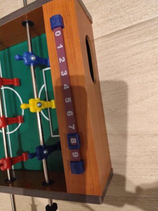 Futbolín de mesa pequeño