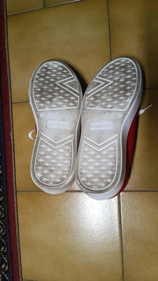 Scarpe rosse Made in Italy n.41