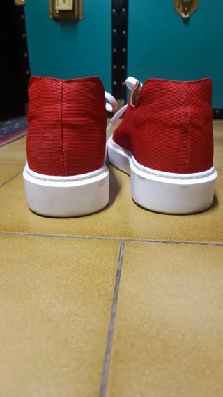 Scarpe rosse Made in Italy n.41