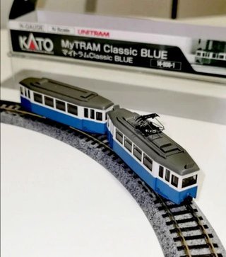 KATO Tramvia blau maqueta tren eléctrico escala N