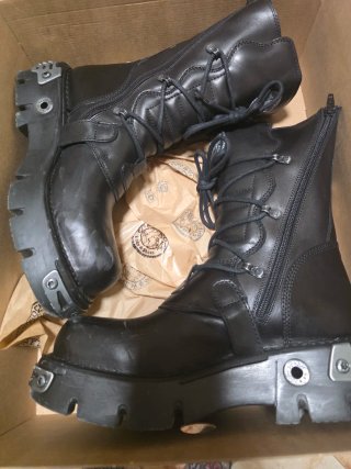 Botas New Rock Negras Talla 42