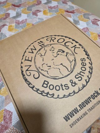 Botas New Rock Negras Talla 42