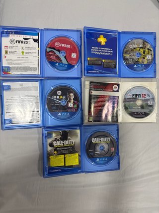Lote 5 Juegos PS4: FIFA y Call of Duty