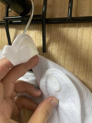 Lote  Baberos para adultos blancos