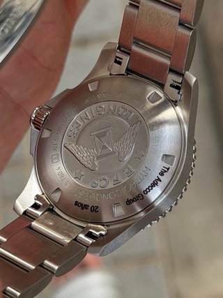 Longines Hydroconquest 39mm negro nuevo