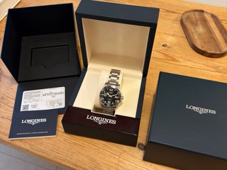 Longines Hydroconquest 39mm negro nuevo