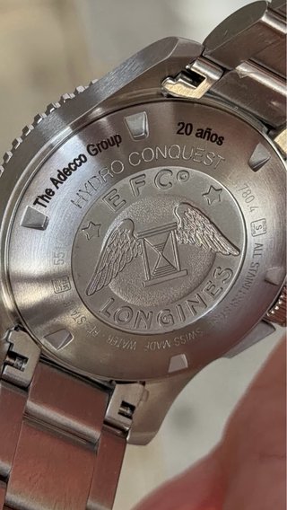 Longines Hydroconquest 39mm negro nuevo