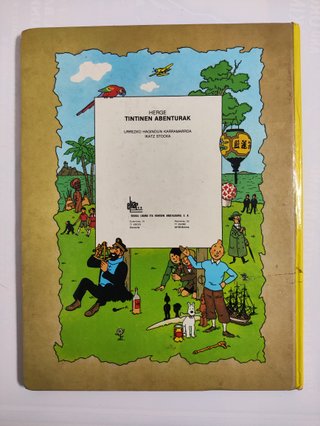 TINTIN EN EUSKERA – Ikatz Stocka – Elkar 1984