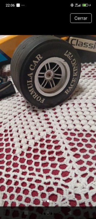 Coche de carreras F1 1999